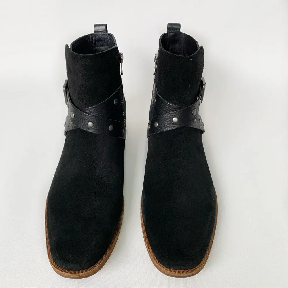 KORK-EASE Black Suede Booties! - Picture 7 of 9